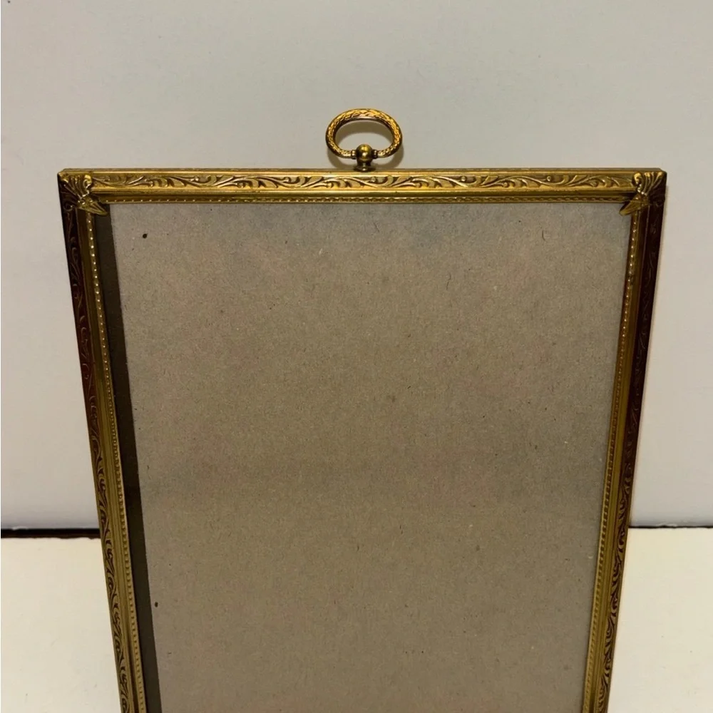 Vintage Gold Ornate Picture Frame Wall Hanging Antique Style Decor 10 x 8